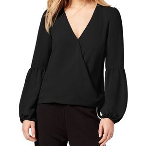 Bar III Women's Blouson Sleeve Knit Blouse